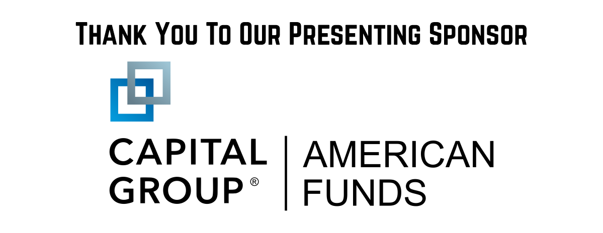 Thank you to our presenting sponsor The Capital Group