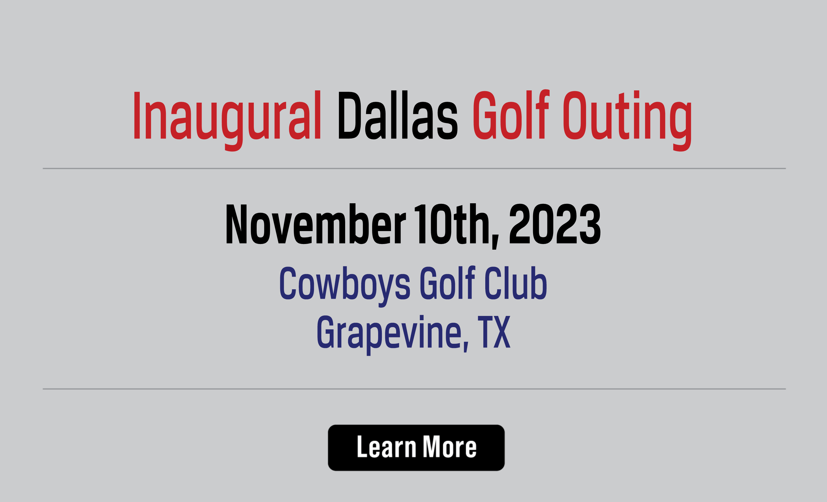 Dallas Golf Outing